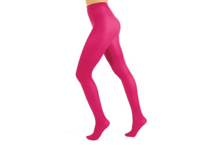 Pamela Mann Opaque Coloured 80 Denier Tights in Cerise Pink